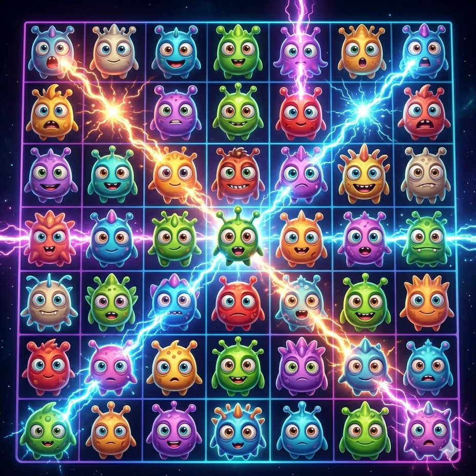 Reactoonz at Zoome Casino